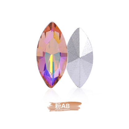 Navette Shape Diamond Rhinestones - Phone Case Perfume Bottle Clothing Crystal Jewelry DIY Accessories