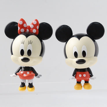 Birthday baking decoration Donald duck doll toy model cake decoration ornament Mickey Mouse car ornament ornament