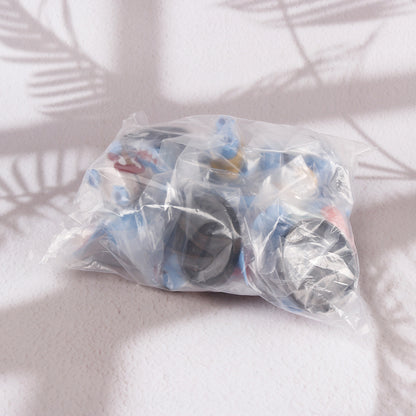 Cross-border PVC music party Stitzi cartoon character car desktop decoration guitar Stizai 6-piece set