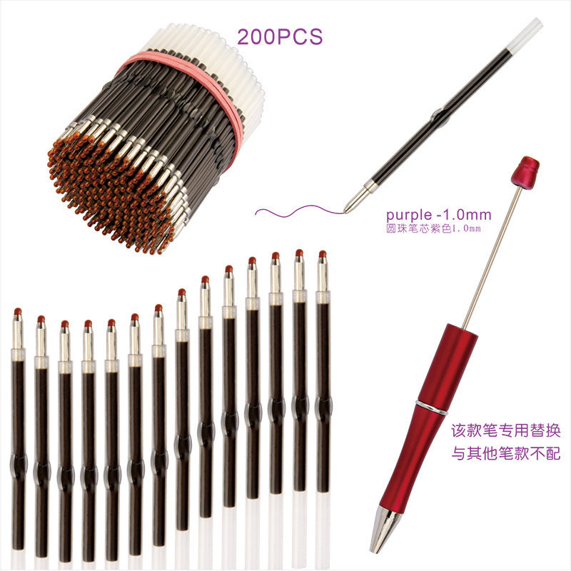 Ballpoint pen replacement core, ballpoint pen refill, gel pen refill, touch screen pen replacement core, smooth writing source, manufacturer in stock