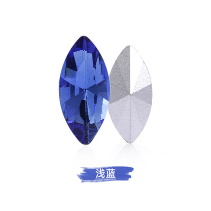 Navette Shape Diamond Rhinestones - Phone Case Perfume Bottle Clothing Crystal Jewelry DIY Accessories