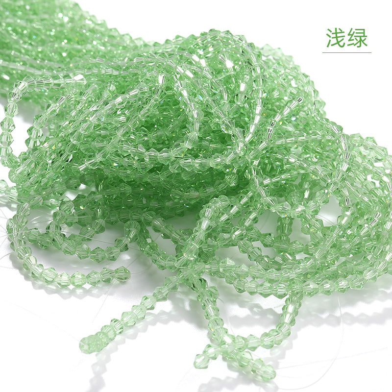 Mixed Color Pointed Crystal Beads - Handmade Loose Bead Bracelets Necklaces Jewelry Accessories