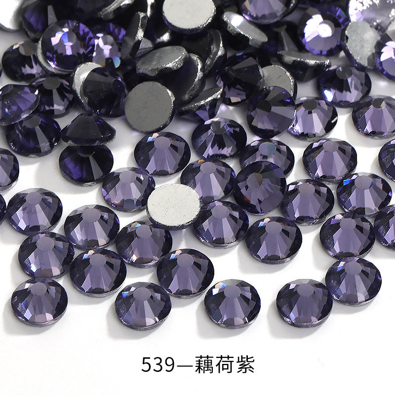 Flat Back Non-Hotfix Rhinestones - Glass Diamond 1440pcs Mobile Phone Case Accessories
