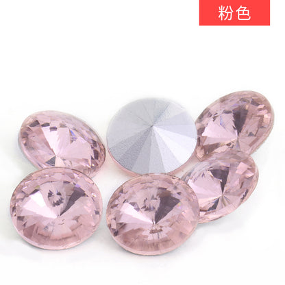 Rivoli Pointed Bottom Diamond Rhinestones - Crystal Phone Case Shoe Jewelry Luggage Clothing Accessories