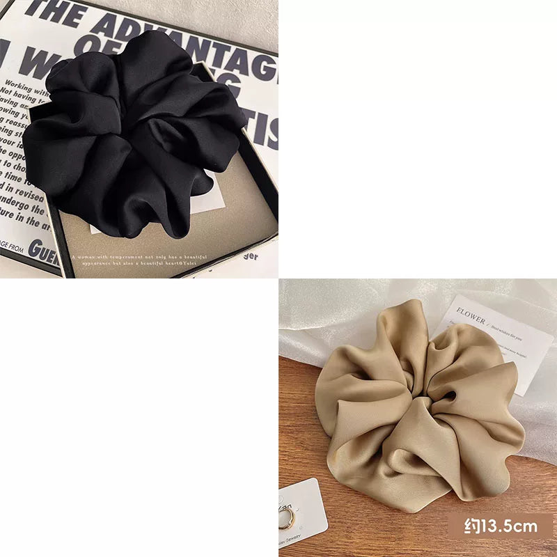 Large Intestine Hair Tie for Women 2026 New Korean Style High-End Fashionable Hair Tie Hair Flower Hairband