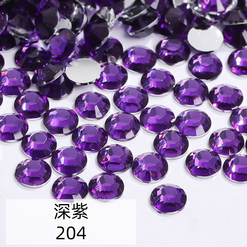 Resin Flat Bottom Rhinestones - Super Flash Nail Art Wedding Dress Mobile Phone Case Accessories