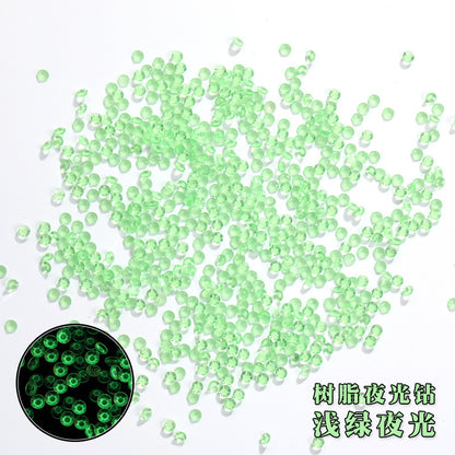 New flat resin rhinestone nail nail polish glow diamond DIY nail stickers imitating Olympic diamonds handmade diamond attachment wholesale