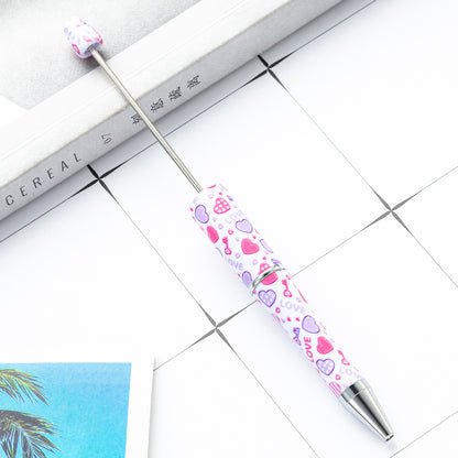 Valentine's Day Beadable Ballpoint Pen – DIY Love Gift Pen | Multiple Colors