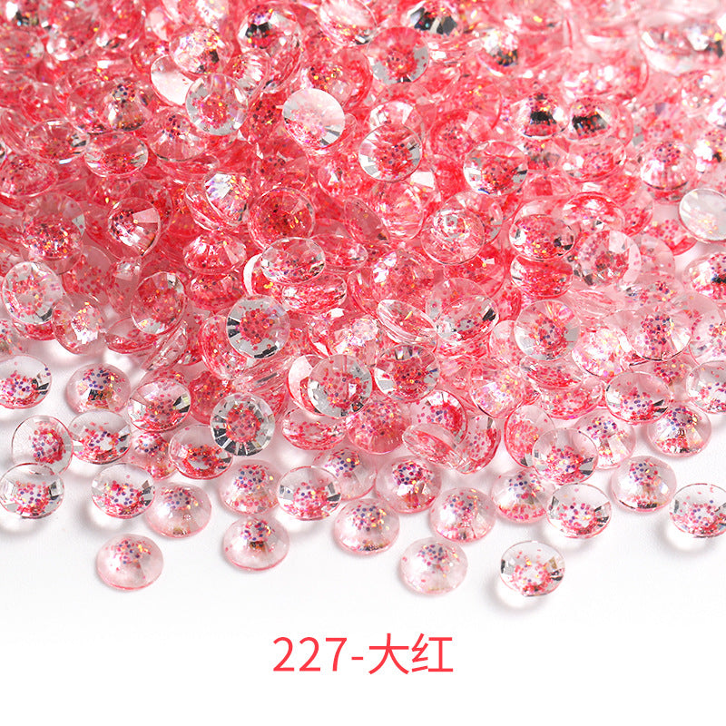Resin Diamond New Galaxy Series Nail Art Diamond Small Packaging, Nail Patch Diamond DIY Clothing Bag Accessories