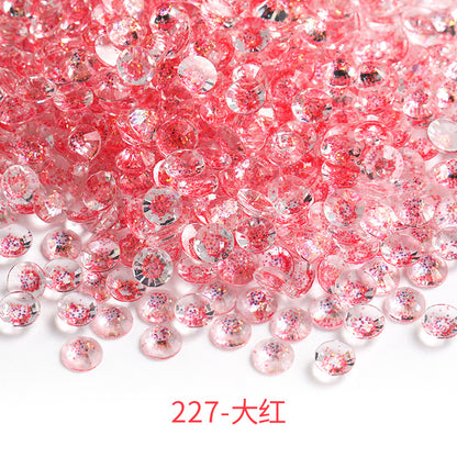 Resin Diamond New Galaxy Series Nail Art Diamond Small Packaging, Nail Patch Diamond DIY Clothing Bag Accessories