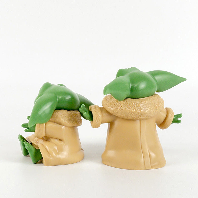 Yoda The Mandalorian, Star Wars Baby Yoda Baby BabyYoda Doll Car Cake Ornament