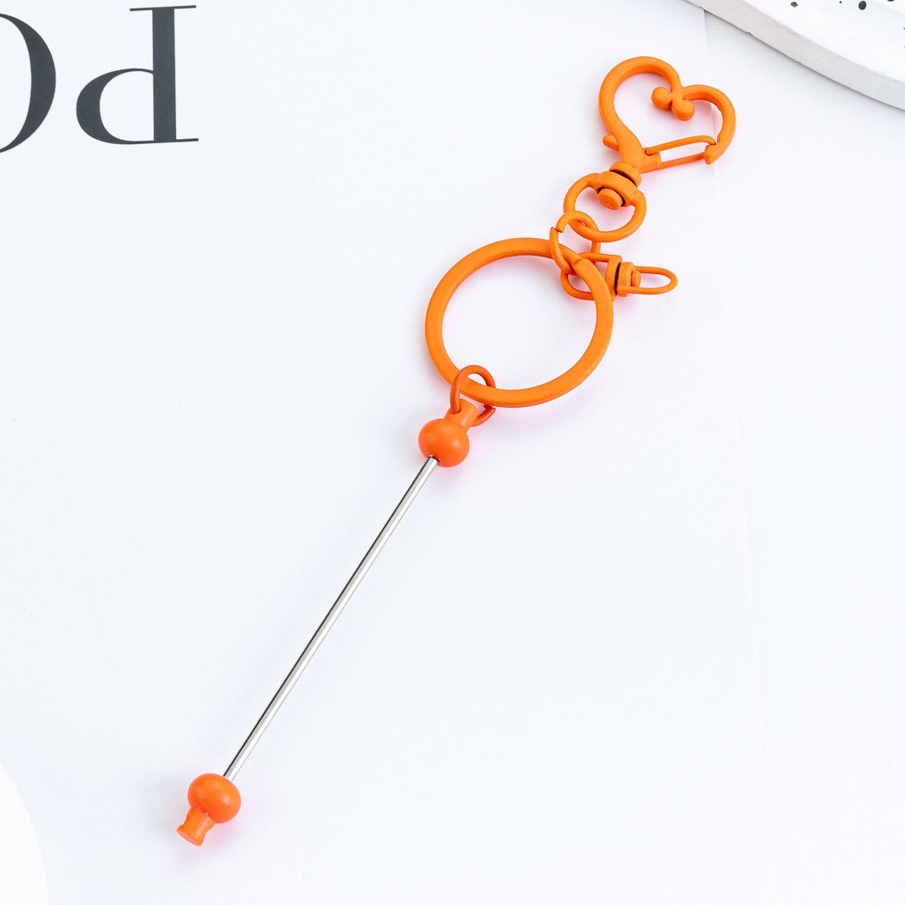 DIY beaded love keychain pendant event small gift key chain creative luggage pendant keychain