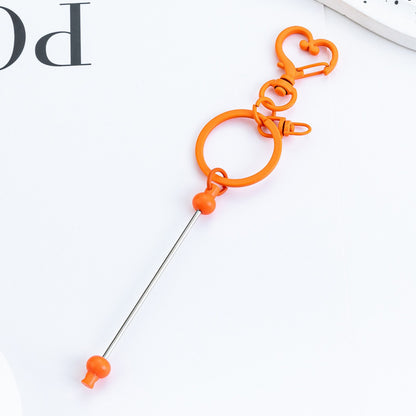 DIY beaded love keychain pendant event small gift key chain creative luggage pendant keychain