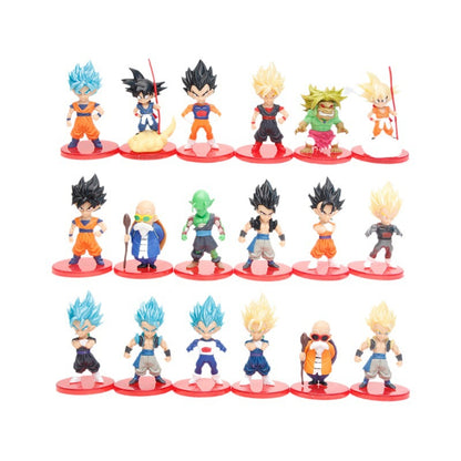 Spot Dragon Ball Figure Monkey King Vegeta Frieza Magic Model Doll Gacha Doll Machine Ornaments