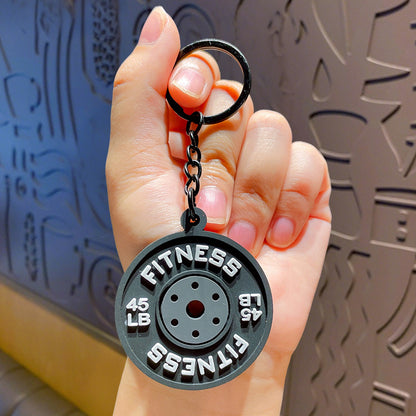 Creative Mini Gym Equipment Collection: Bag Hanging Accessories, Premium Keychains, Accessories, Accessories, Accessories, Small Gift Pendants