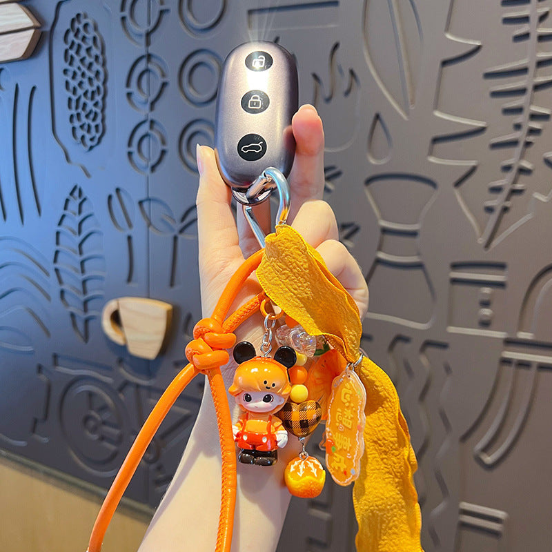 miu is a modi doll bracelet keychain pendant accessories couple DIY bag doll keychain charm wholesale