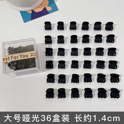 Forehead princess head small catch clip hairpin small broken hairpin headgear hairpin female net red side bangs clip clip