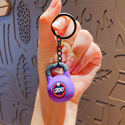 Creative Mini Gym Equipment Collection - Bag Hanging Accessories Premium Keychains Small Gift Pendants