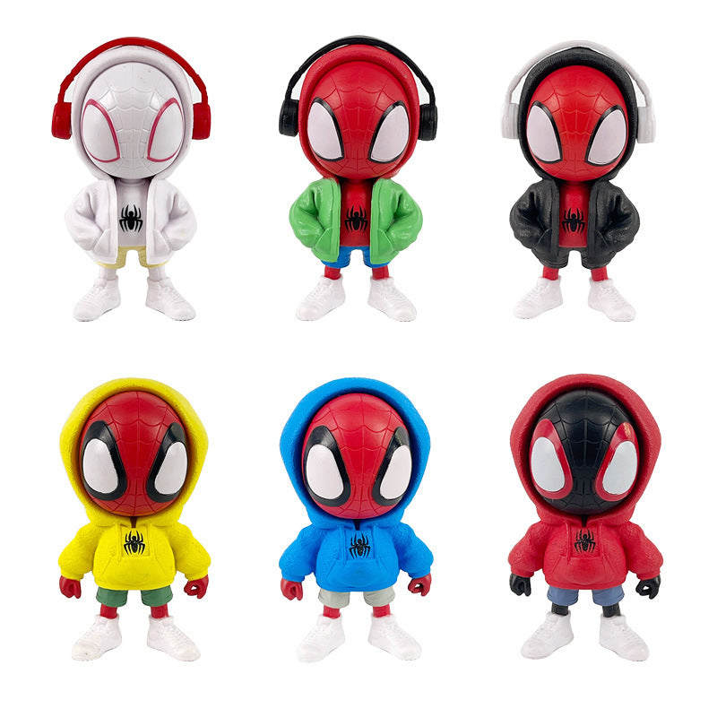 Trendy clothes, sweatshirts, Spider-Man, Avengers, anime, trendy toys, figures, cakes, ornaments, toys, dolls wholesale