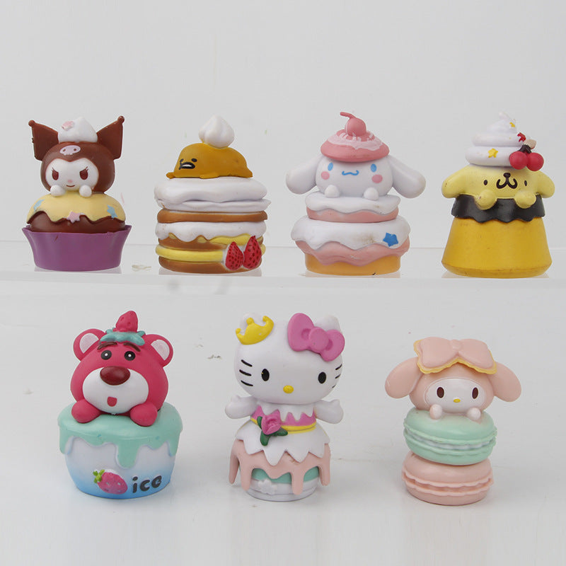 Cross-border blind box witch ceremony, Kuromi figures, trendy toy dolls, desk ornaments in the car, gift wholesale tide