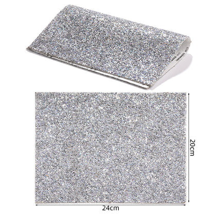 Resin 20*24CM resin drill drill net, water rhinestone glue mesh, peel-off and instant sticking, DIY crafts, sequin glue, jewelry matching