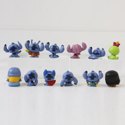 Cross-border interstellar baby Stitt's blind box doll figure animation trendy toy peripheral gacha model ornament decoration