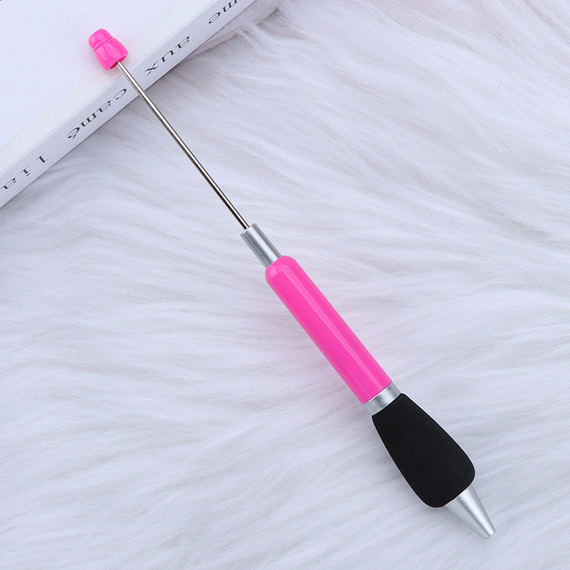 DIY press ballpoint pen creative glue spray sheath grip ballpoint pen ins macaron puzzle student stationery wholesale