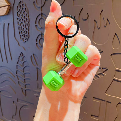 Creative Mini Gym Equipment Collection: Bag Hanging Accessories, Premium Keychains, Accessories, Accessories, Accessories, Small Gift Pendants