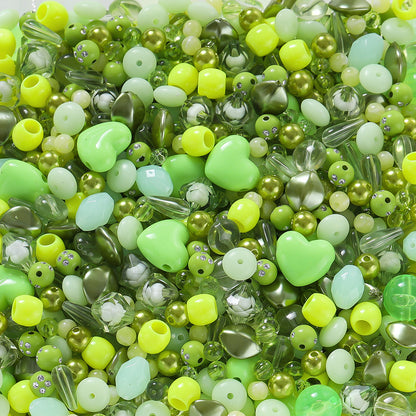 DIY Acrylic Mixed Beads 20g - Mobile Phone Chain Children's Jewelry Hair Accessories