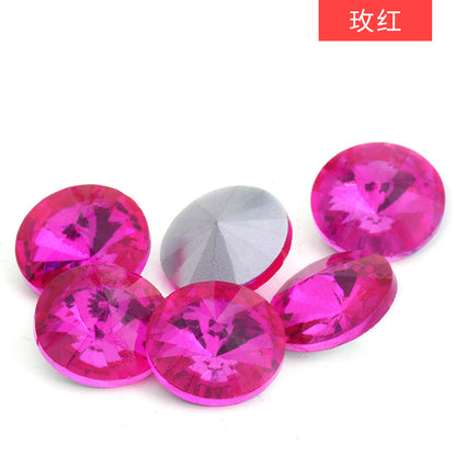 Rivoli Pointed Bottom Diamond Rhinestones - Crystal Phone Case Shoe Jewelry Luggage Clothing Accessories