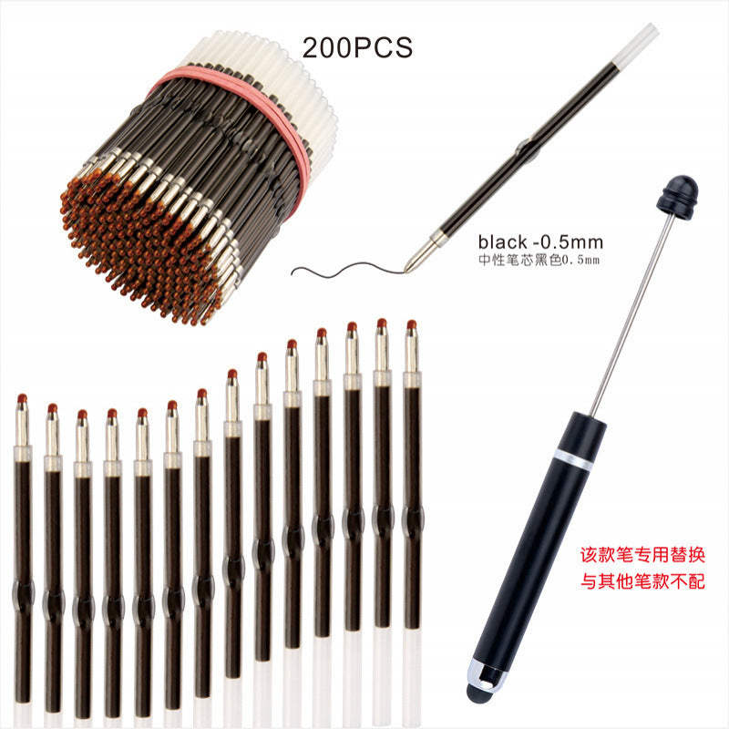 Ballpoint pen replacement core, ballpoint pen refill, gel pen refill, touch screen pen replacement core, smooth writing source, manufacturer in stock