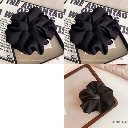 Large Intestine Hair Tie for Women 2026 New Korean Style High-End Fashionable Hair Tie Hair Flower Hairband