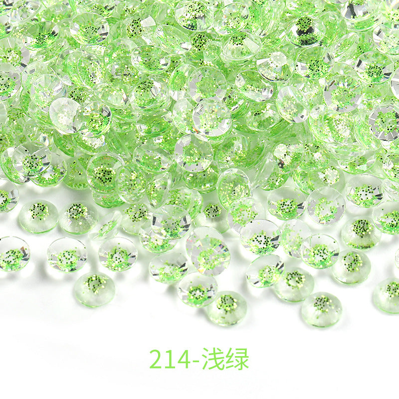 Resin Diamond New Galaxy Series Nail Art Diamond Small Packaging, Nail Patch Diamond DIY Clothing Bag Accessories