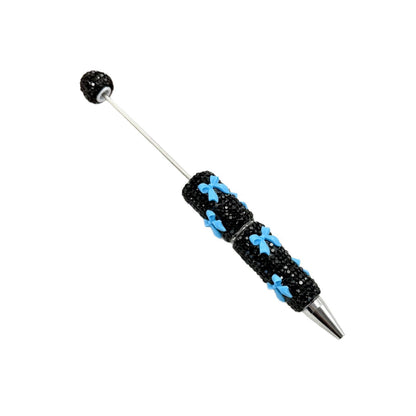 DIY creative bow full diamond  pen multi-color diamond gift pen Valentine's Day series gift pen in stock