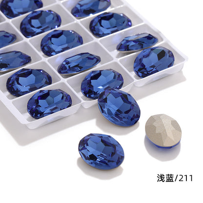 Direct supply of oval, pointed-bottom, special-shaped diamonds, phone cases, diamonds, shoes, bags, clothing, accessories, pointed sole oval diamonds