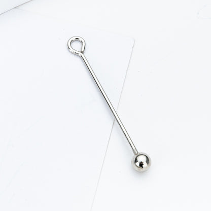 DIY beading poles can hang necklaces, pendants, earrings, jewelry, multicolor metal conical beading poles, spot wholesale