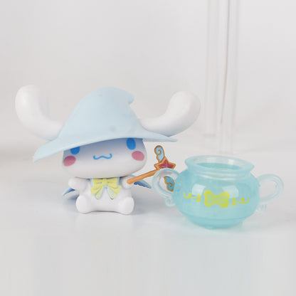 Sanrio Magic Story Blind Box Kulomi Melody Handicraft Doll Desktop Ornaments Girls' Day Gifts