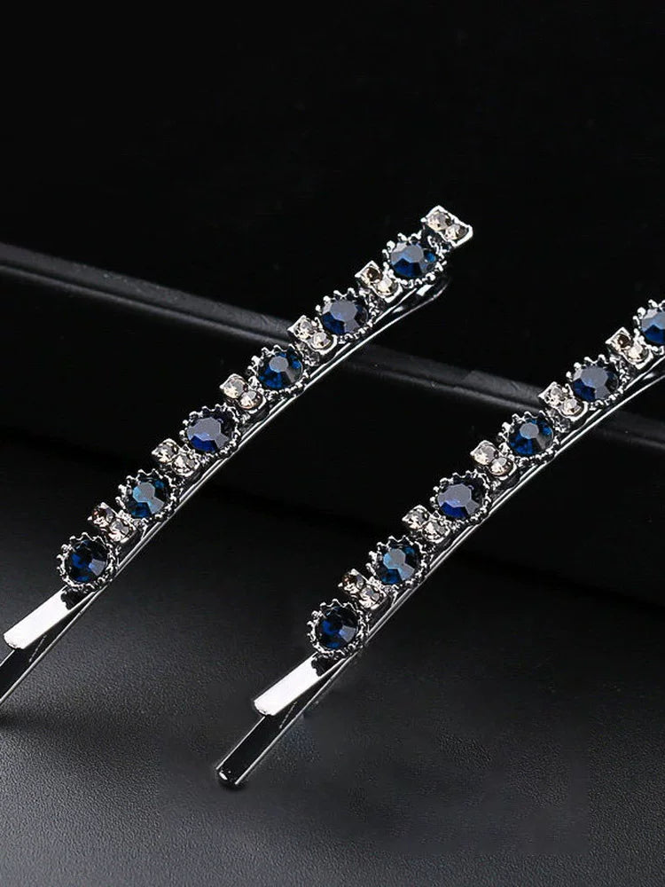 High-end elegant rhinestone hair clips for women, 2026 new BB clips, bang clips, broken hair clips, ultra-tight side hair clips