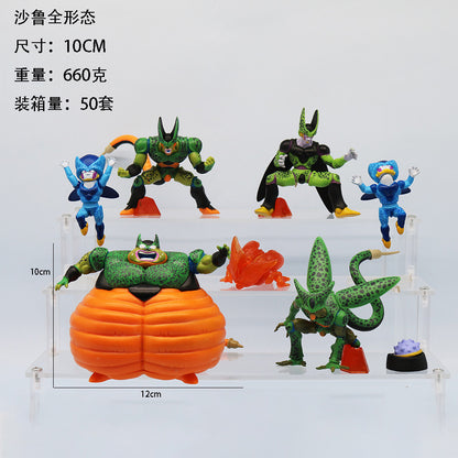 Dragon Ball 8 full-form Frieza figurines Biksharubou Ofrieza Broli figurines
