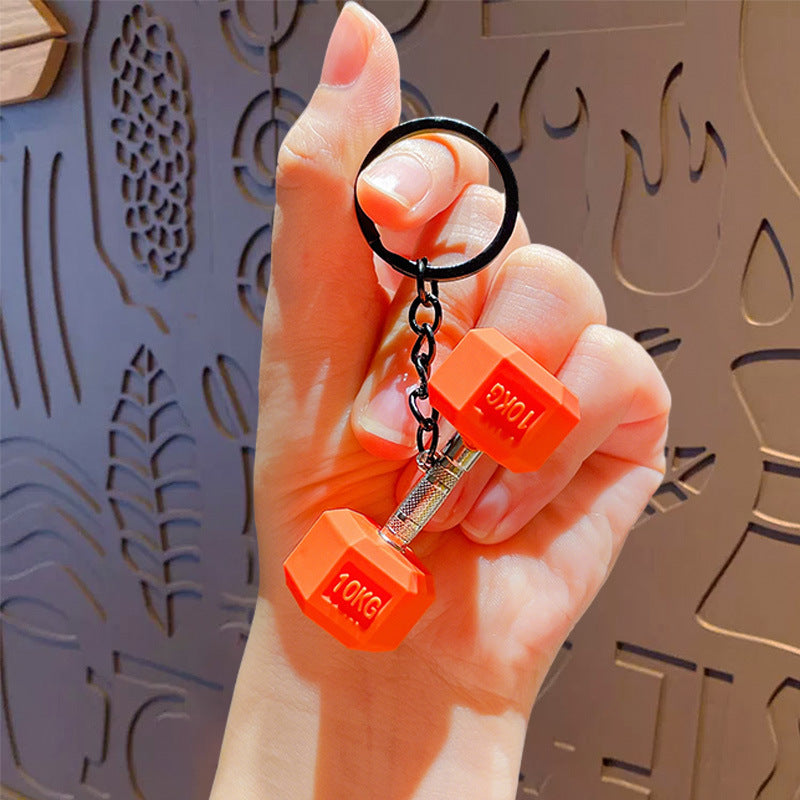 Creative Mini Gym Equipment Collection - Bag Hanging Accessories Premium Keychains Small Gift Pendants