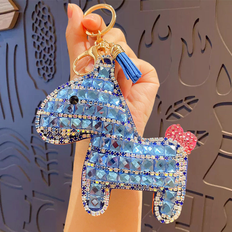 Horse Keychain - Love Pony Mobile Phone Pendant Car Key Chain Student Gift