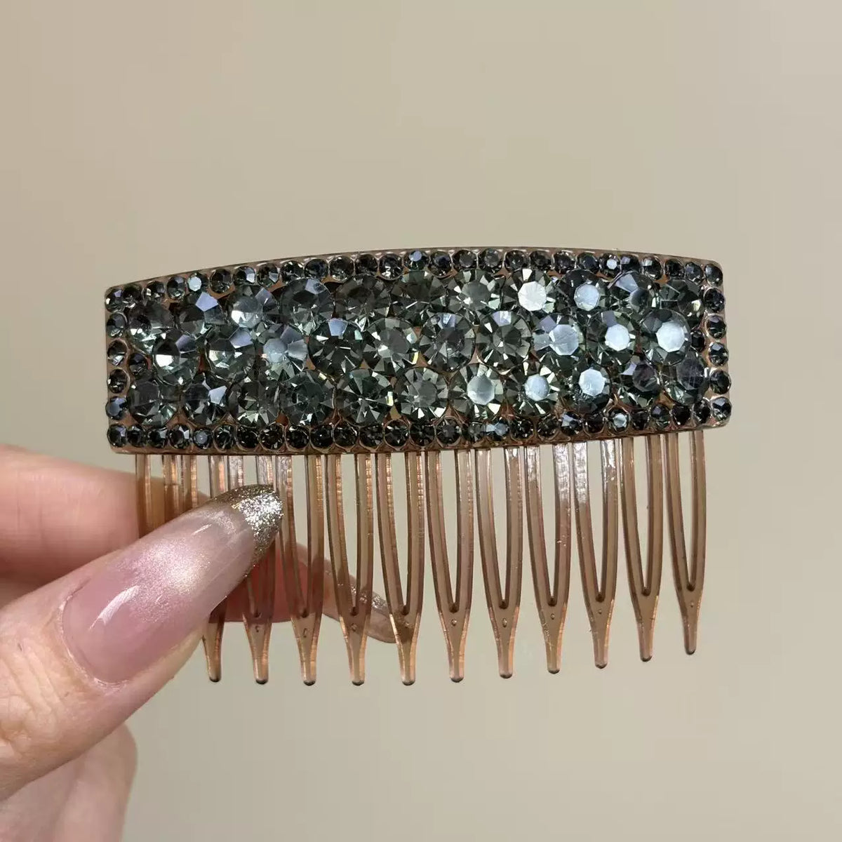 Elegant Diamond Inverted Comb for Women, High-End Rhinestone Hair Comb, Loose Hair Organizer, 2026 New Hair Accessory Hairpin