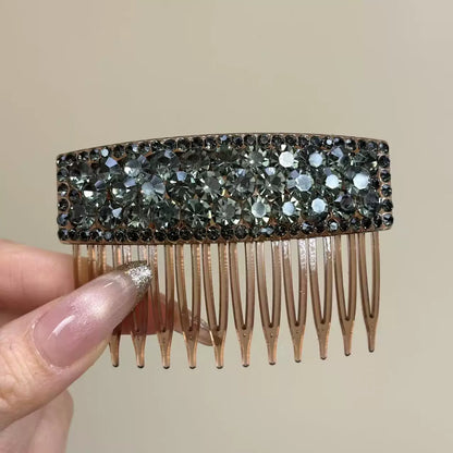 Elegant Diamond Inverted Comb for Women, High-End Rhinestone Hair Comb, Loose Hair Organizer, 2026 New Hair Accessory Hairpin