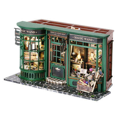 Wisdom House DIY Cottage Magic Full House European Retro Handmade Assembly Model Creative Heartfelt Gifts for Men and Women