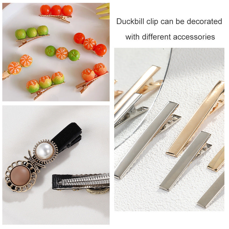 Thickened Duck Beak Hair Clips - Butterfly Clips Student Party DIY Headdress Accessories
