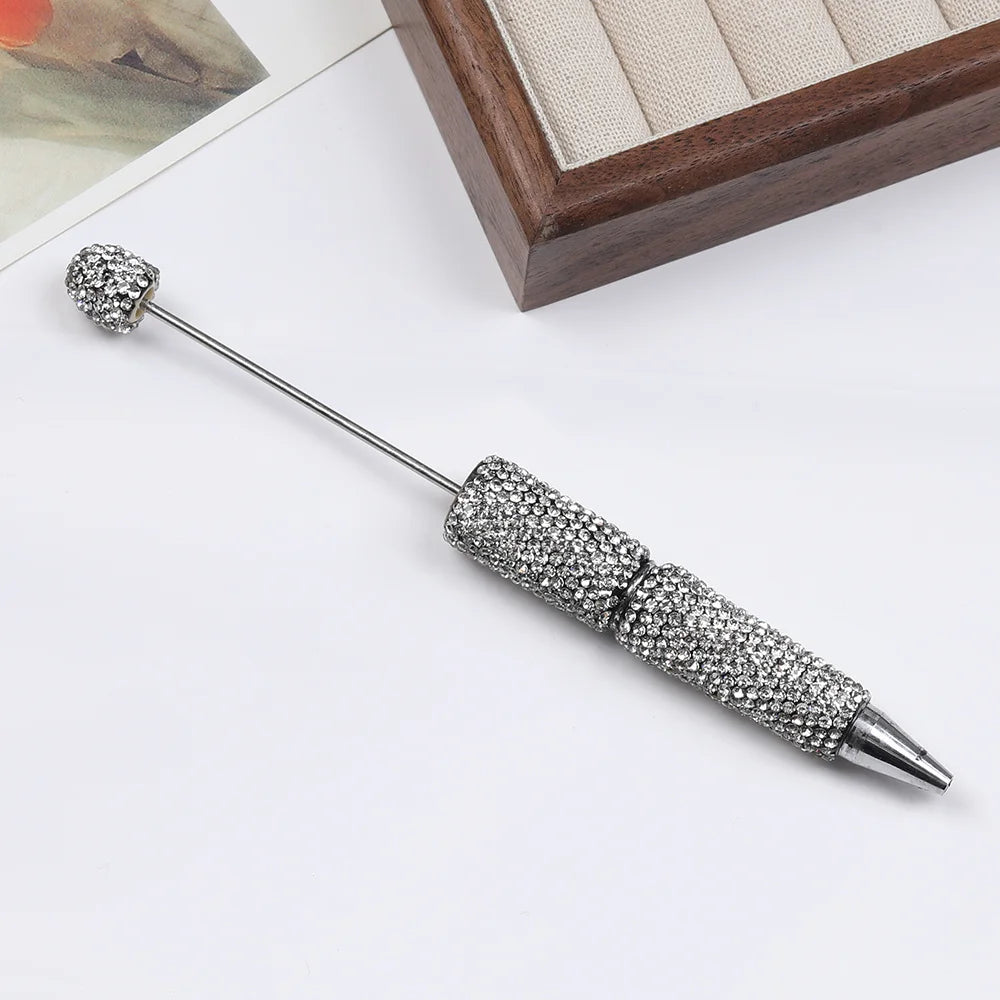 DIY Rhinestone Pens/Beaded Pen Accessories/Beadable Pen