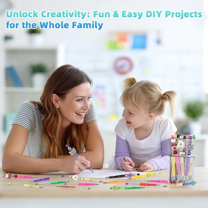 New Beaded Ballpoint Pens Plastic Beadable Pens Wedding Favors Birthday Party Gifts Student Stationery Pens