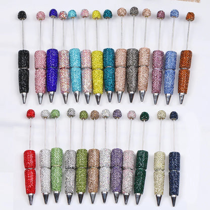 DIY Rhinestone Pens/Beaded Pen Accessories/Beadable Pen