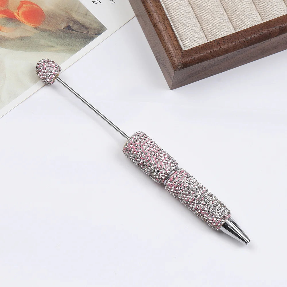 DIY Rhinestone Pens/Beaded Pen Accessories/Beadable Pen