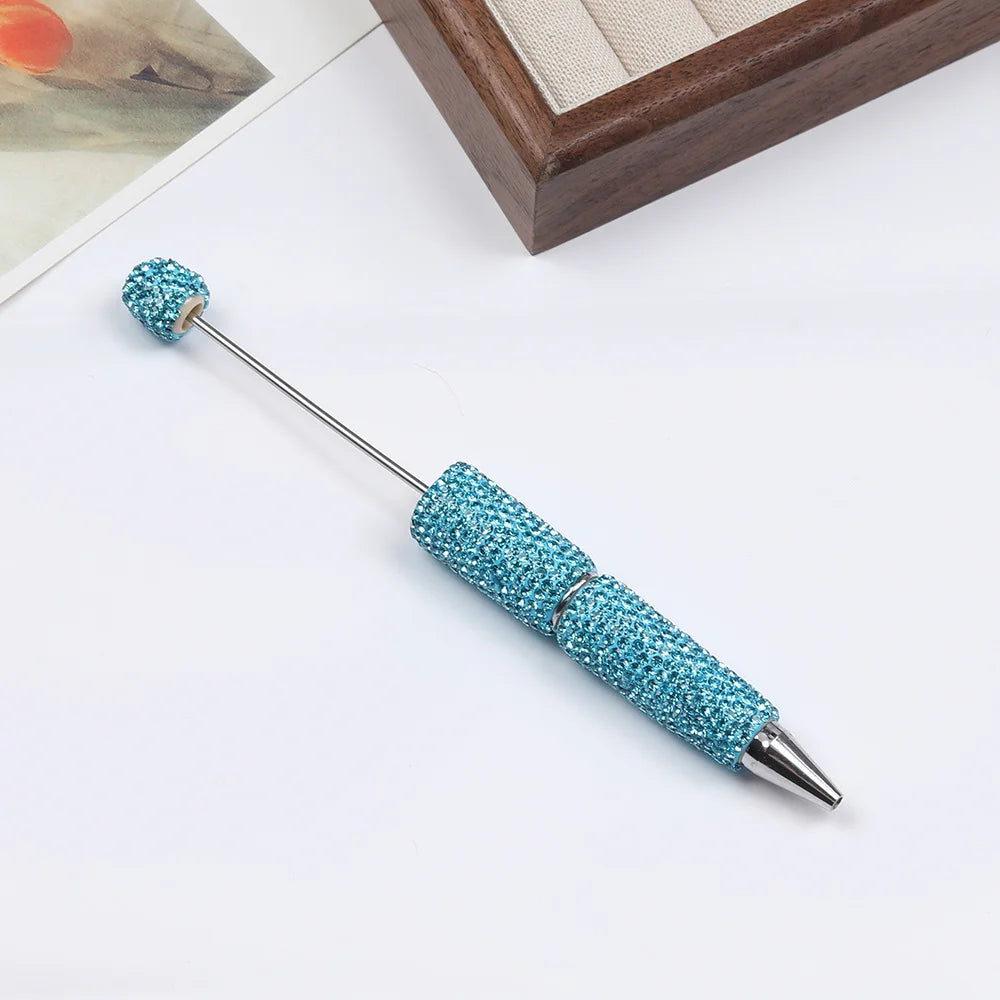 DIY Rhinestone Pens/Beaded Pen Accessories/Beadable Pen